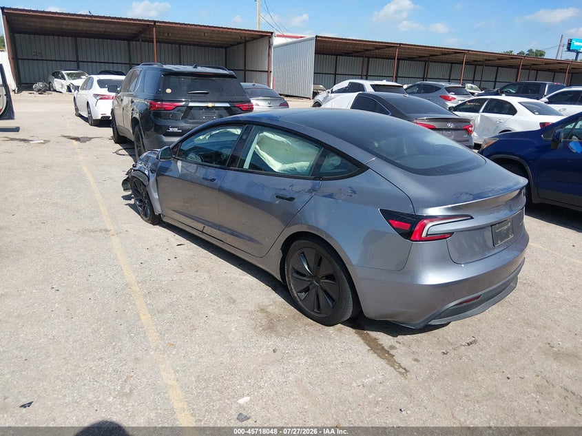 2025 TESLA MODEL 3 SEDAN ELECTRIC