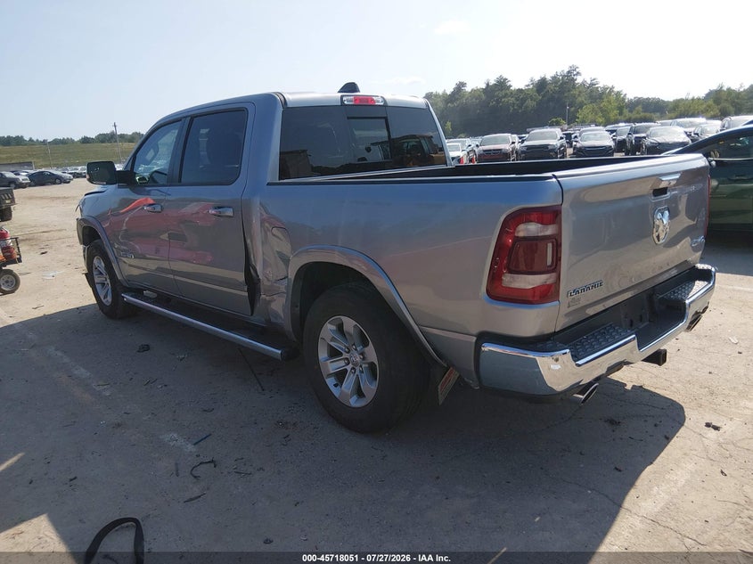 Vin: 1c6srfjt4nn258484, lot: 46216733, ram 1500 laramie  4x4 5'7 box 20223