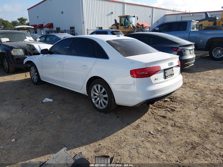 Vin: wauafafl1fa027332, lot: 46216763, audi a4 2.0t premium 20153
