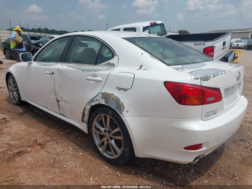 2008 LEXUS IS 250 auction photo 3