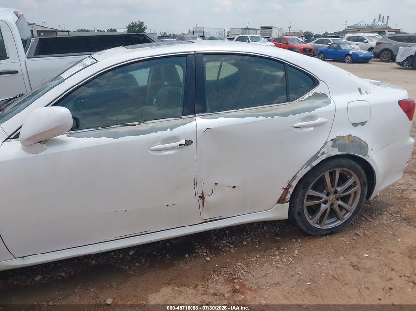 2008 LEXUS IS 250 auction photo 6