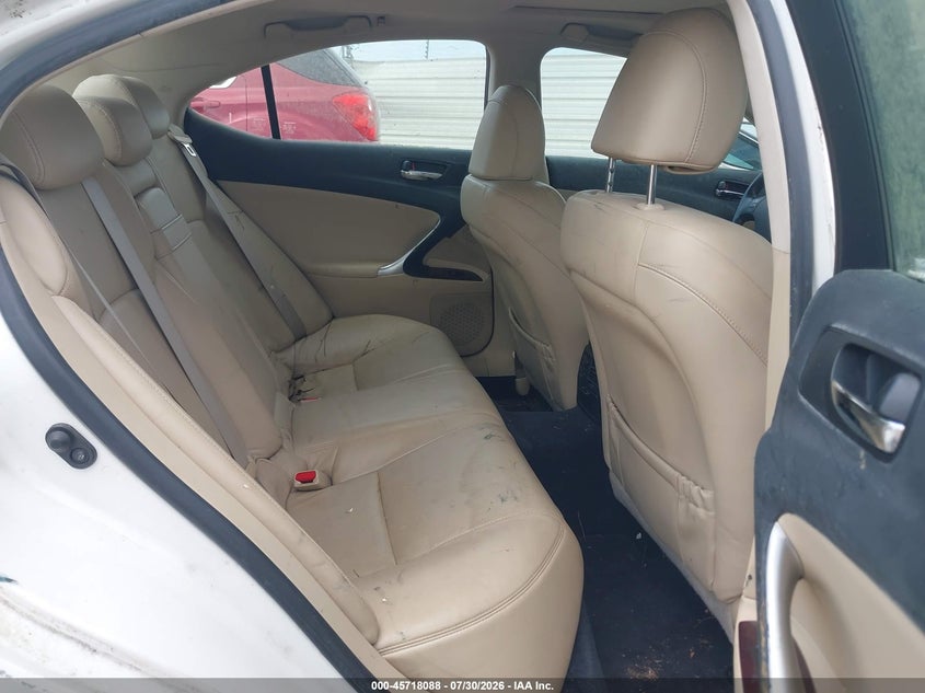 2008 LEXUS IS 250 auction photo 8