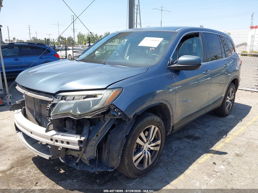 Vin: 5fnyf5h37jb024876, lot: 46216771, honda pilot ex 20182
