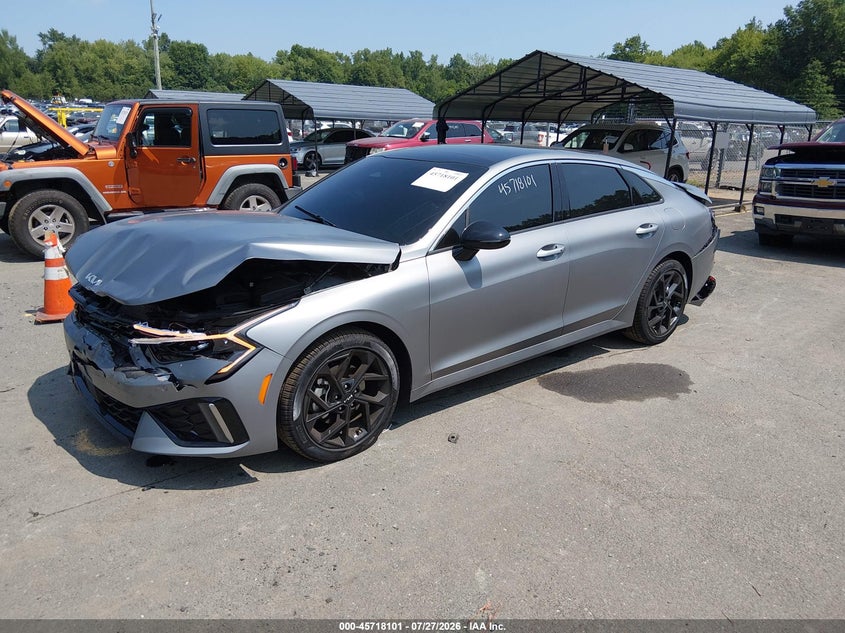 Vin: knag64j70t5449165, lot: 46216783, kia k5 gt-line fwd 20262