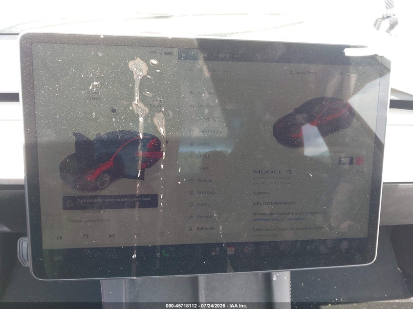 2023 TESLA MODEL 3 auction photo 7