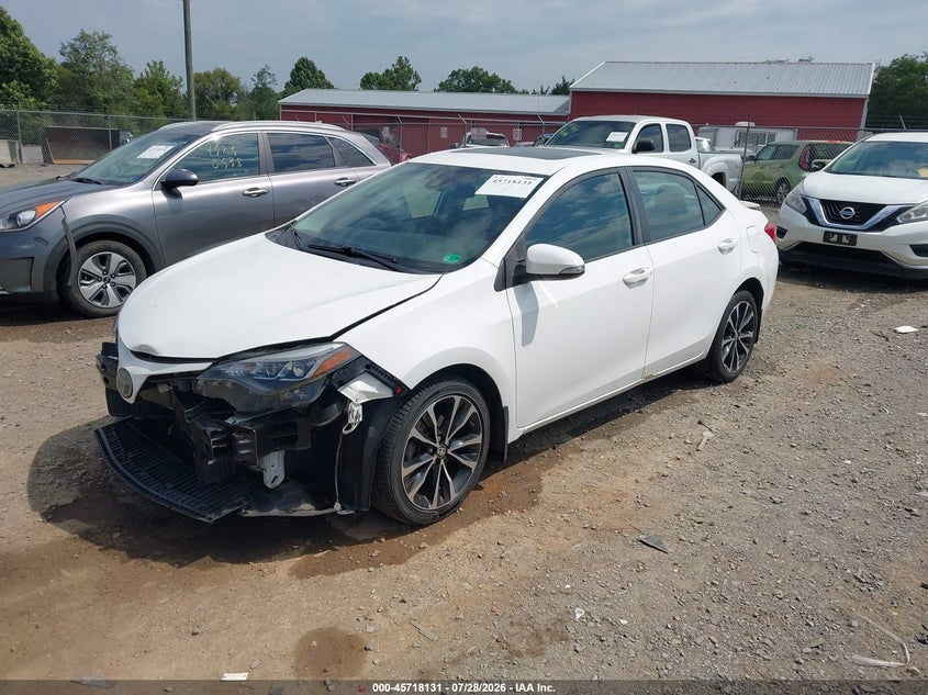 Vin: 2t1burhe4hc774819, lot: 46216813, toyota corolla se 20172