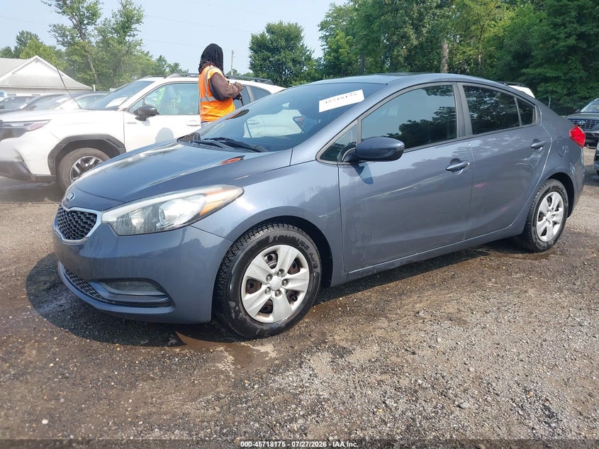 Vin: knafk4a65g5444743, lot: 46216857, kia forte lx 20162