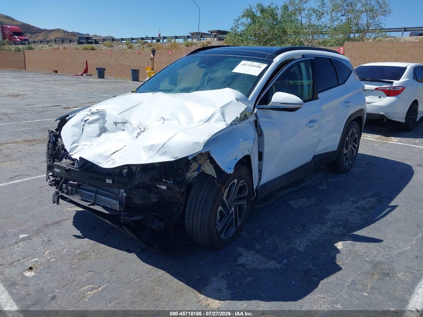 Vin: km8jedd11su369070, lot: 46216868, hyundai tucson hybrid limited 20252
