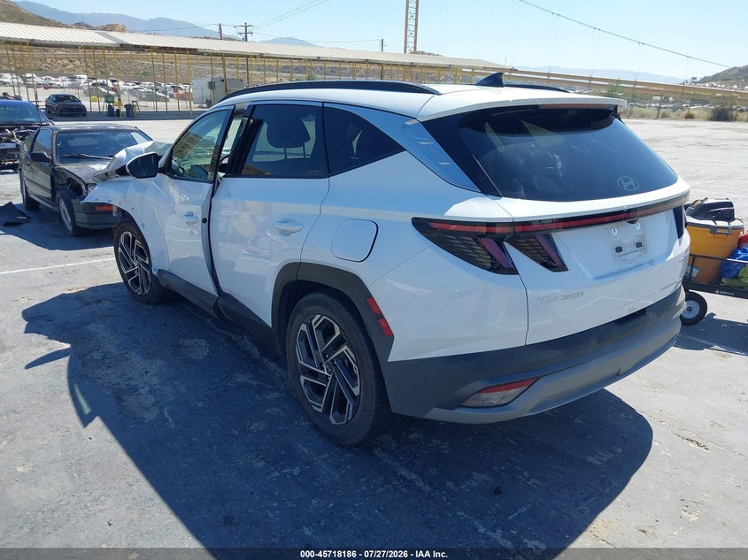 Vin: km8jedd11su369070, lot: 46216868, hyundai tucson hybrid limited 20253