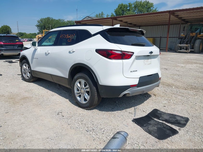 Vin: 3gnkbcrs9ls725867, lot: 46216885, chevrolet blazer fwd 2lt 20203
