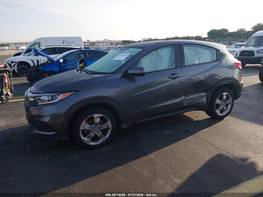 2021 Honda Hr-V 2Wd Lx, Left Side, IAAI, VIN 3CZRU5H31MM716426 — photo 2