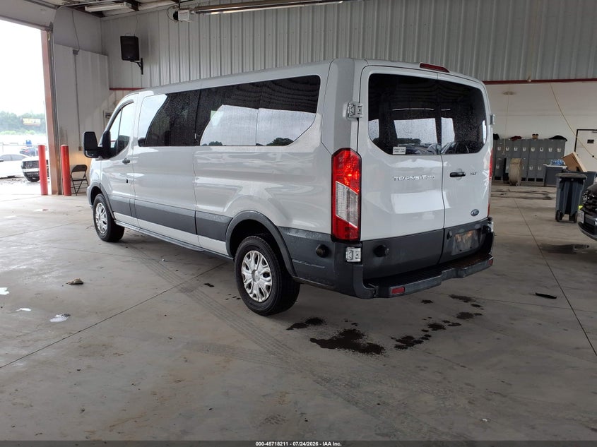 Vin: 1fbzx2zm1fkb01716, lot: 46216893, ford transit-350 xlt 20153