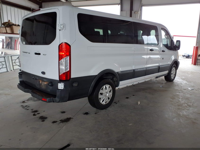 Vin: 1fbzx2zm1fkb01716, lot: 46216893, ford transit-350 xlt 20154