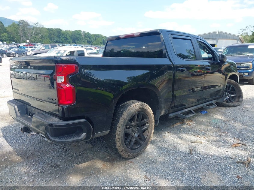 Vin: 1gcudeet1nz610157, lot: 46216897, chevrolet silverado 1500 4wd  short bed rst 20224