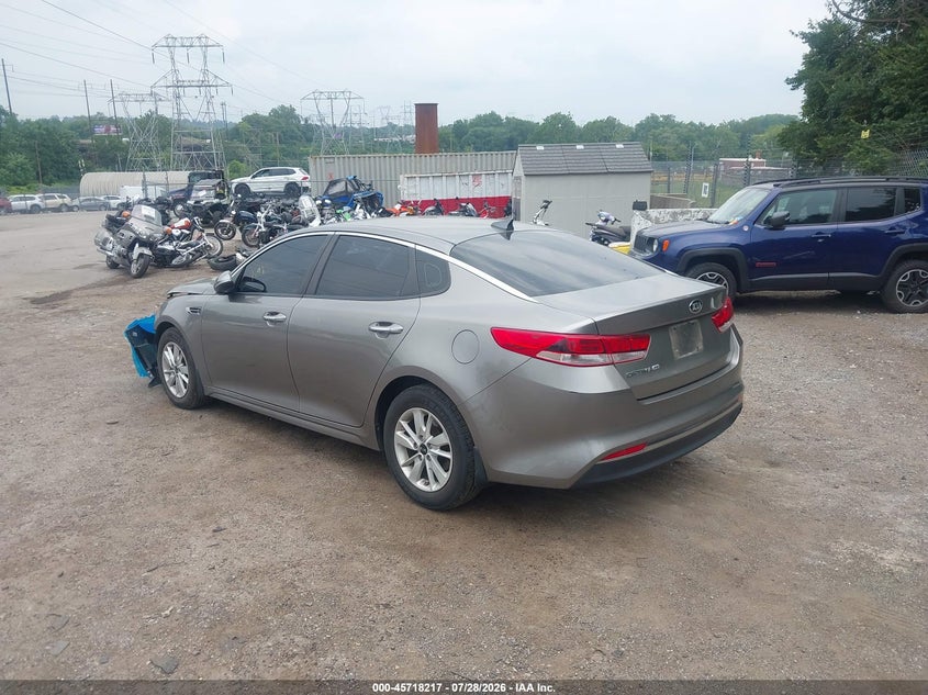 Vin: 5xxgt4l34gg088045, lot: 46216899, kia optima lx 20163