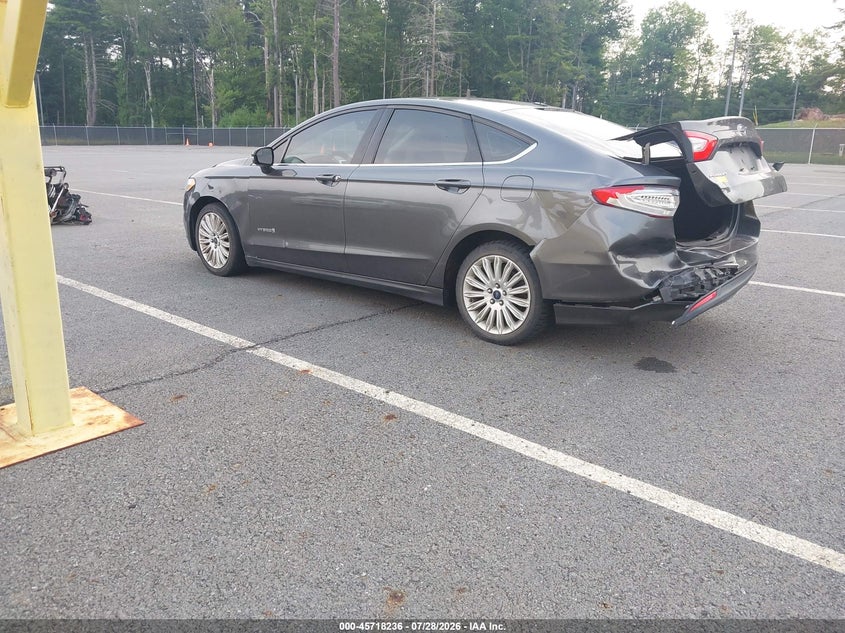 Vin: 3fa6p0lu6gr368574, lot: 46216918, ford fusion hybrid se 20163