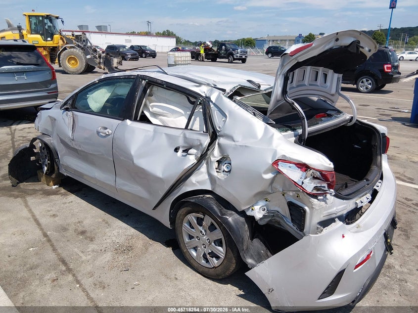 Vin: 3kpa24ad8pe575245, lot: 46216936, kia rio lx 20233