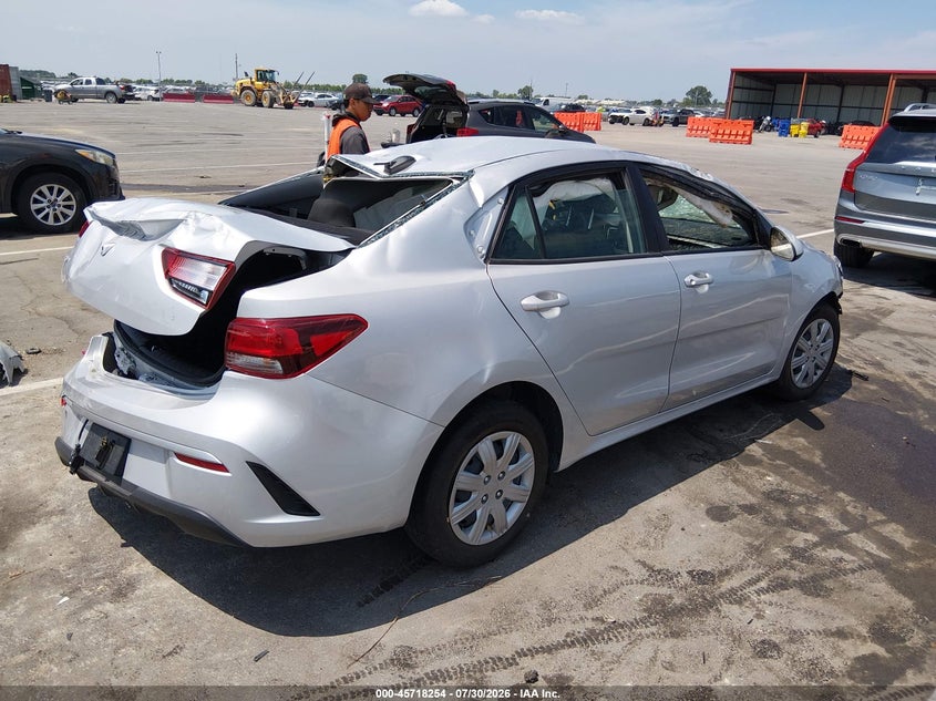 Vin: 3kpa24ad8pe575245, lot: 46216936, kia rio lx 20234