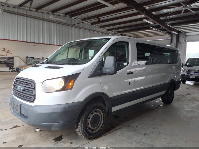 Vin: 1fbzx2zm0jkb42671, lot: 46216947, ford transit-350 xl 20182