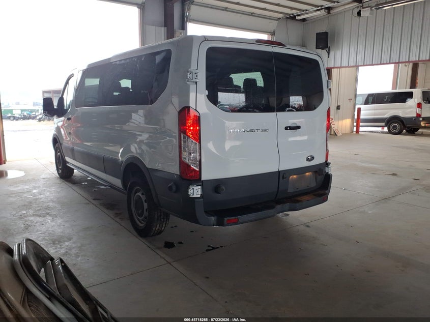 Vin: 1fbzx2zm0jkb42671, lot: 46216947, ford transit-350 xl 20183