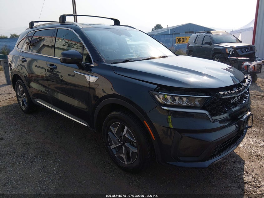 Vin: kndrgdlg9n5123809, lot: 46216955, kia sorento hybrid s 2022 img_1