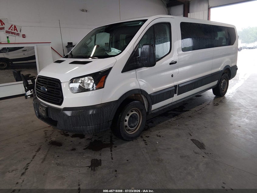 Vin: 1fbzx2zm9jkb07224, lot: 46216990, ford transit-350 xl 20182
