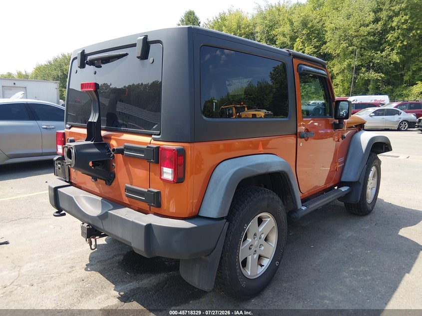 Vin: 1j4aa2d1xbl542864, lot: 46217011, jeep wrangler sport 20114