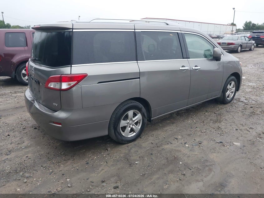 Vin: jn8ae2kp3h9169050, lot: 46217018, nissan quest sv 20174