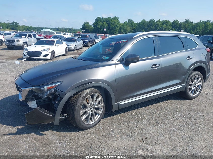 Vin: jm3tcbdy2j0228347, lot: 46217023, mazda cx-9 grand touring 20182