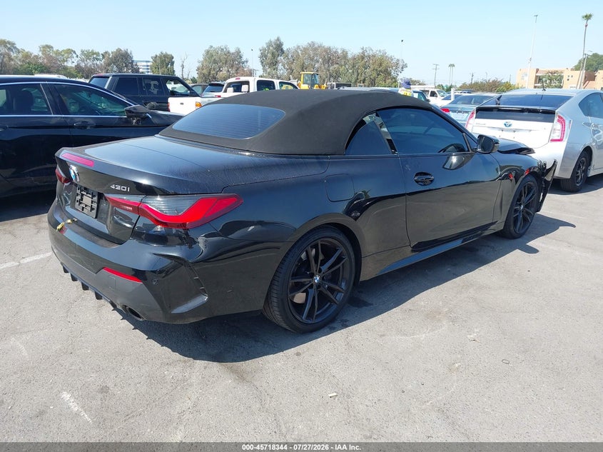 Vin: wba23at09mcg85508, lot: 46217026, bmw 430i 20214