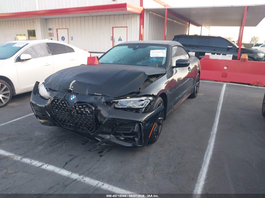 Vin: wba23at09mcg85508, lot: 46217026, bmw 430i 20212