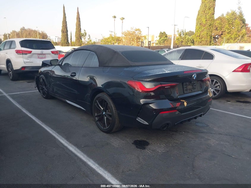 Vin: wba23at09mcg85508, lot: 46217026, bmw 430i 20213
