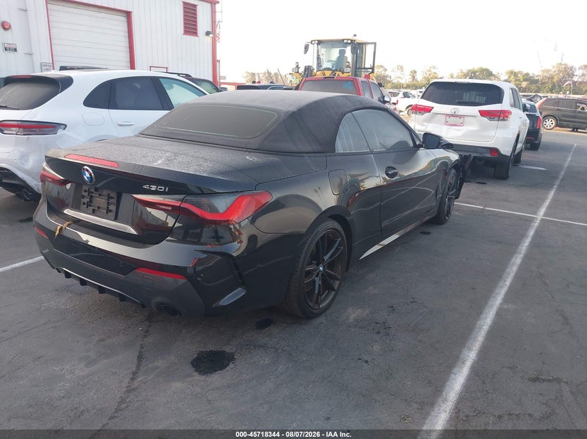Vin: wba23at09mcg85508, lot: 46217026, bmw 430i 20214