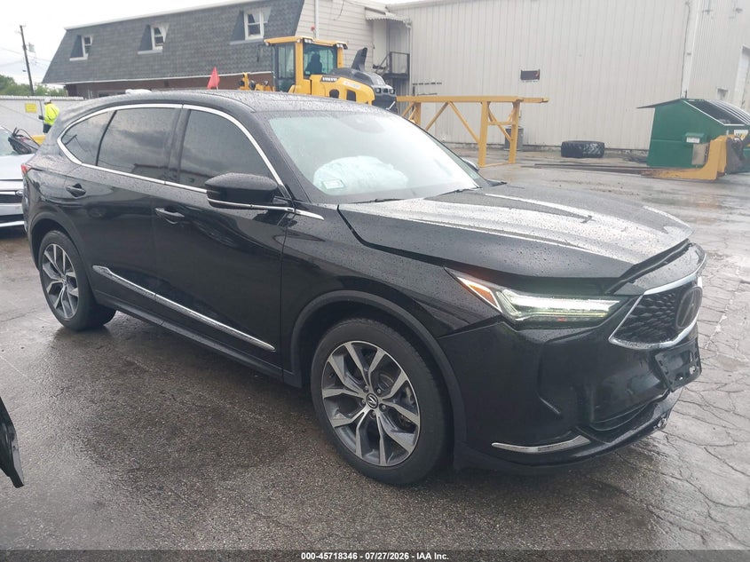 Vin: 5j8ye1h40pl012676, lot: 46217028, acura mdx technology package 20231