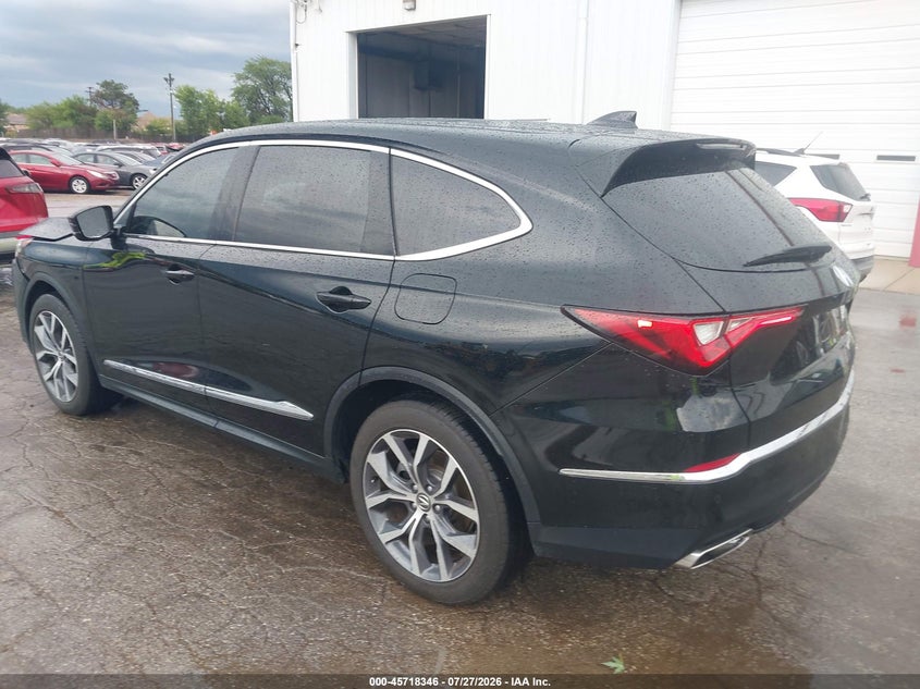 Vin: 5j8ye1h40pl012676, lot: 46217028, acura mdx technology package 20233