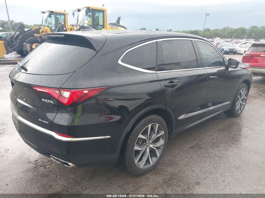 Vin: 5j8ye1h40pl012676, lot: 46217028, acura mdx technology package 20234