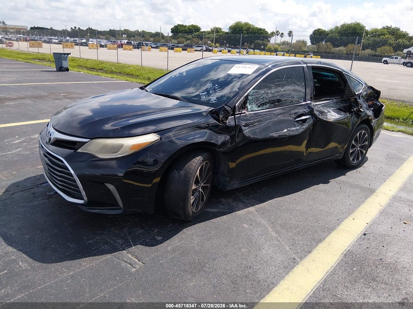 Vin: 4t1bk1eb3gu193987, lot: 46217029, toyota avalon xle 20162
