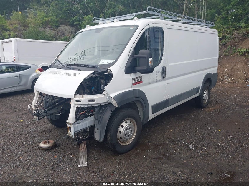 Vin: 3c6trvag2fe514676, lot: 46217032, ram promaster 1500 low roof 20152