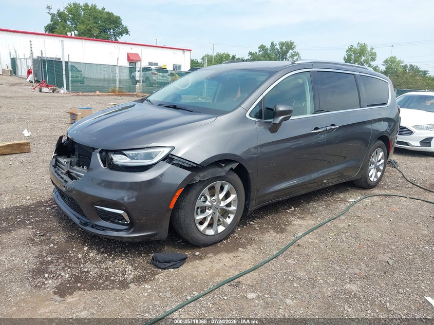 Vin: 2c4rc1bg9mr529053, lot: 46217050, chrysler pacifica touring l 20212