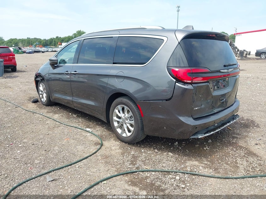 Vin: 2c4rc1bg9mr529053, lot: 46217050, chrysler pacifica touring l 20213