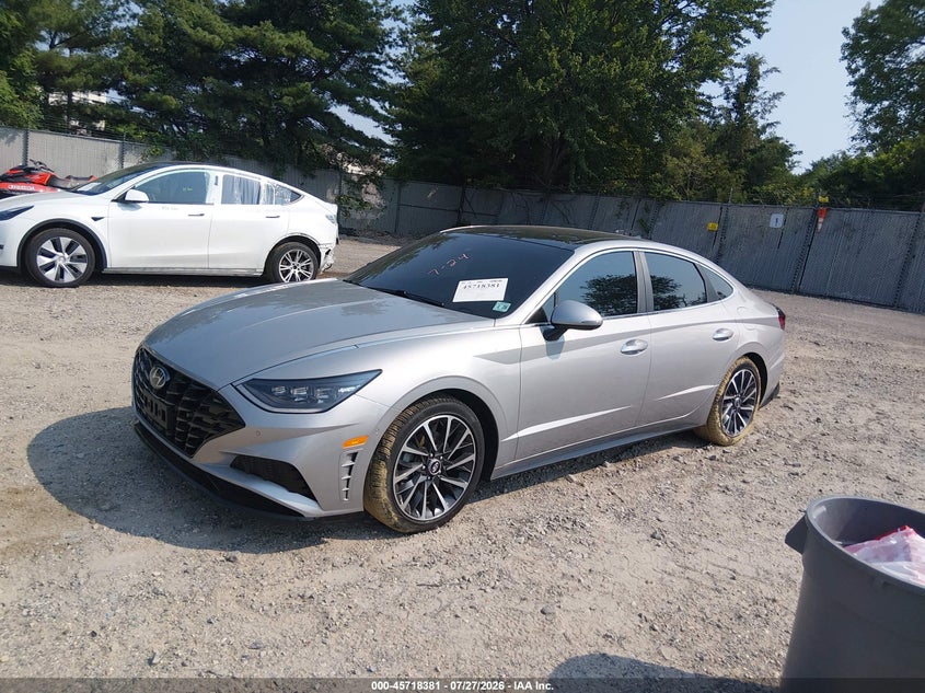 Vin: kmhl34j20pa291143, lot: 46217063, hyundai sonata limited 20232