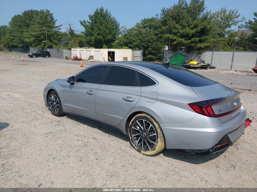 Vin: kmhl34j20pa291143, lot: 46217063, hyundai sonata limited 20233