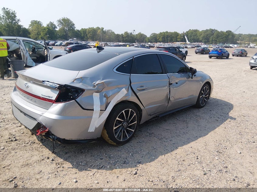 Vin: kmhl34j20pa291143, lot: 46217063, hyundai sonata limited 20234