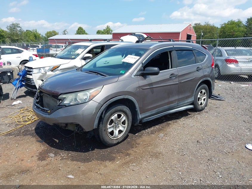 Vin: 5j6rm4h34cl049054, lot: 46217066, honda cr-v lx 20122
