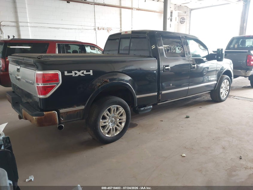 Vin: 1ftfw1et9cfb95003, lot: 46217085, ford f-150 platinum 20124