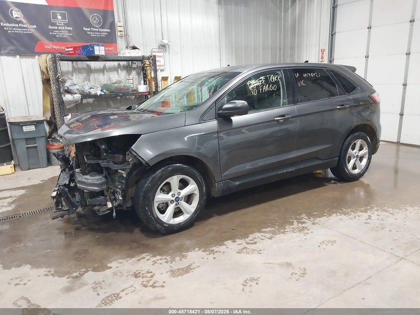 Vin: 2fmpk3g90kbb13622, lot: 46217103, ford edge se 20192