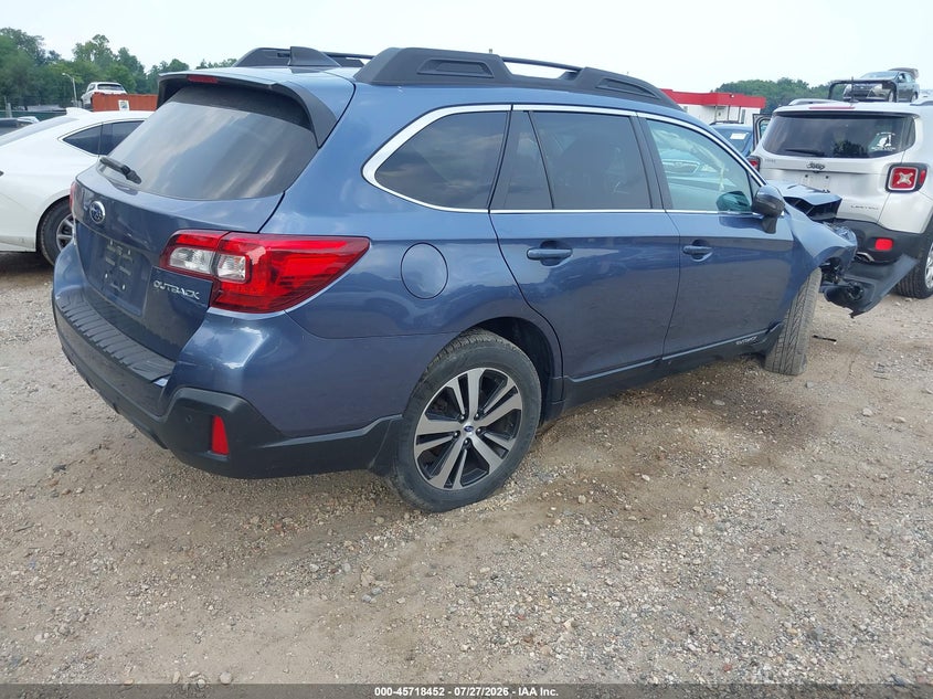 Vin: 4s4bsanc8j3372936, lot: 46217134, subaru outback 2.5i limited 20184