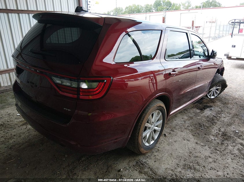 Vin: 1c4rdhdg2tc168663, lot: 46217136, dodge durango gt rwd 20264