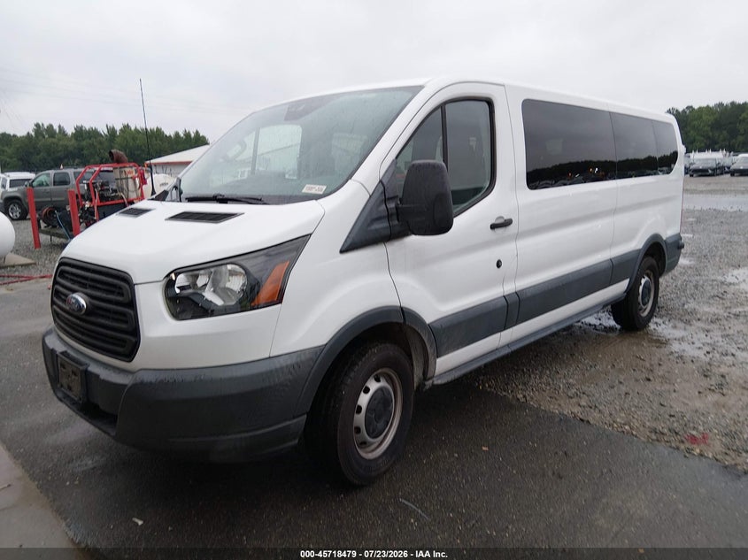 Vin: 1fbzx2zm6jkb42903, lot: 46217161, ford transit-350 xl 20182