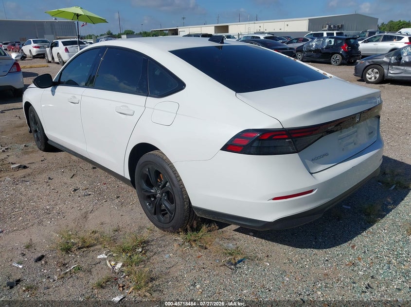 2025 HONDA ACCORD auction photo 3